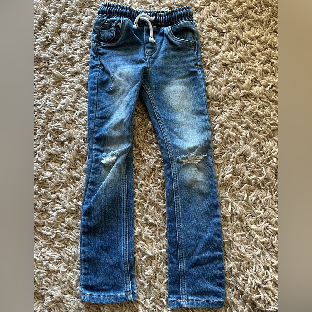 5T Boys Pull On Skinny Jeans